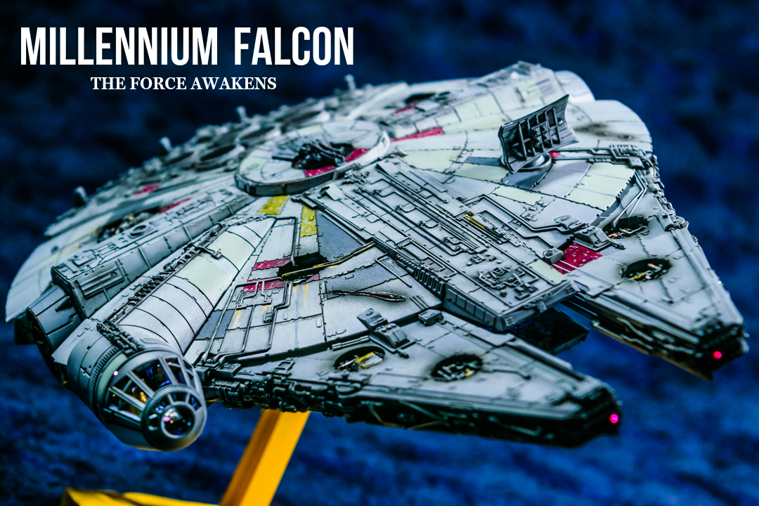 レビュー】BANDAI 1/144 ミレニアム・ファルコン（フォースの覚醒） 電