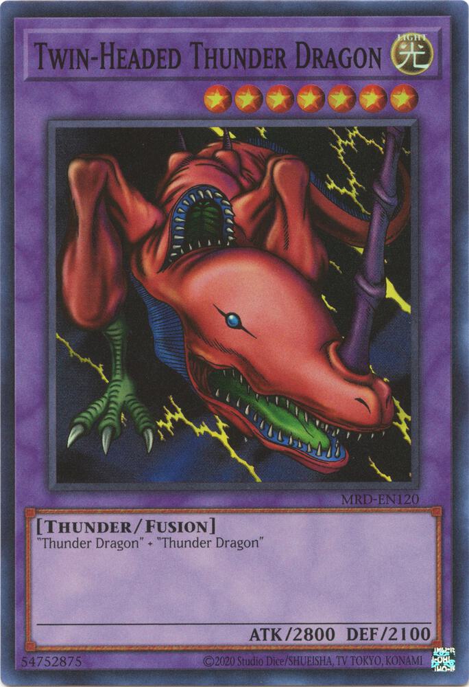 Twin-Headed Thunder Dragon - Metal Raiders (25th Anniversary