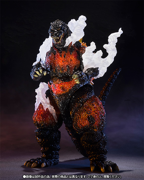 S.H.MonsterArts ゴジラ（1995） Ultimate Burning Ver. | 魂ウェブ