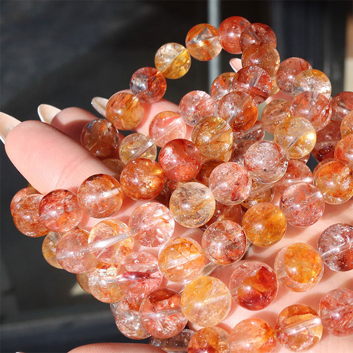 楽天市場】錦鯉ライモナイト インクォーツ オーロラクォーツ