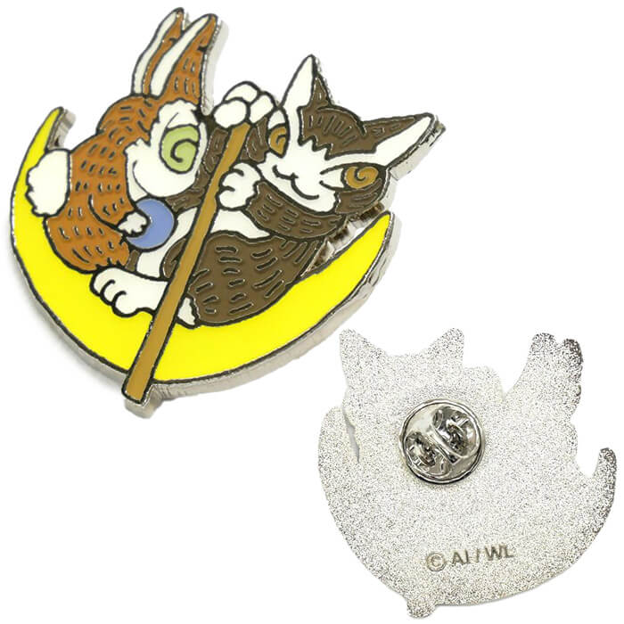 わちふぃーるど ベビーダヤン ピンバッジ 卵デザイン わちふぃーるど