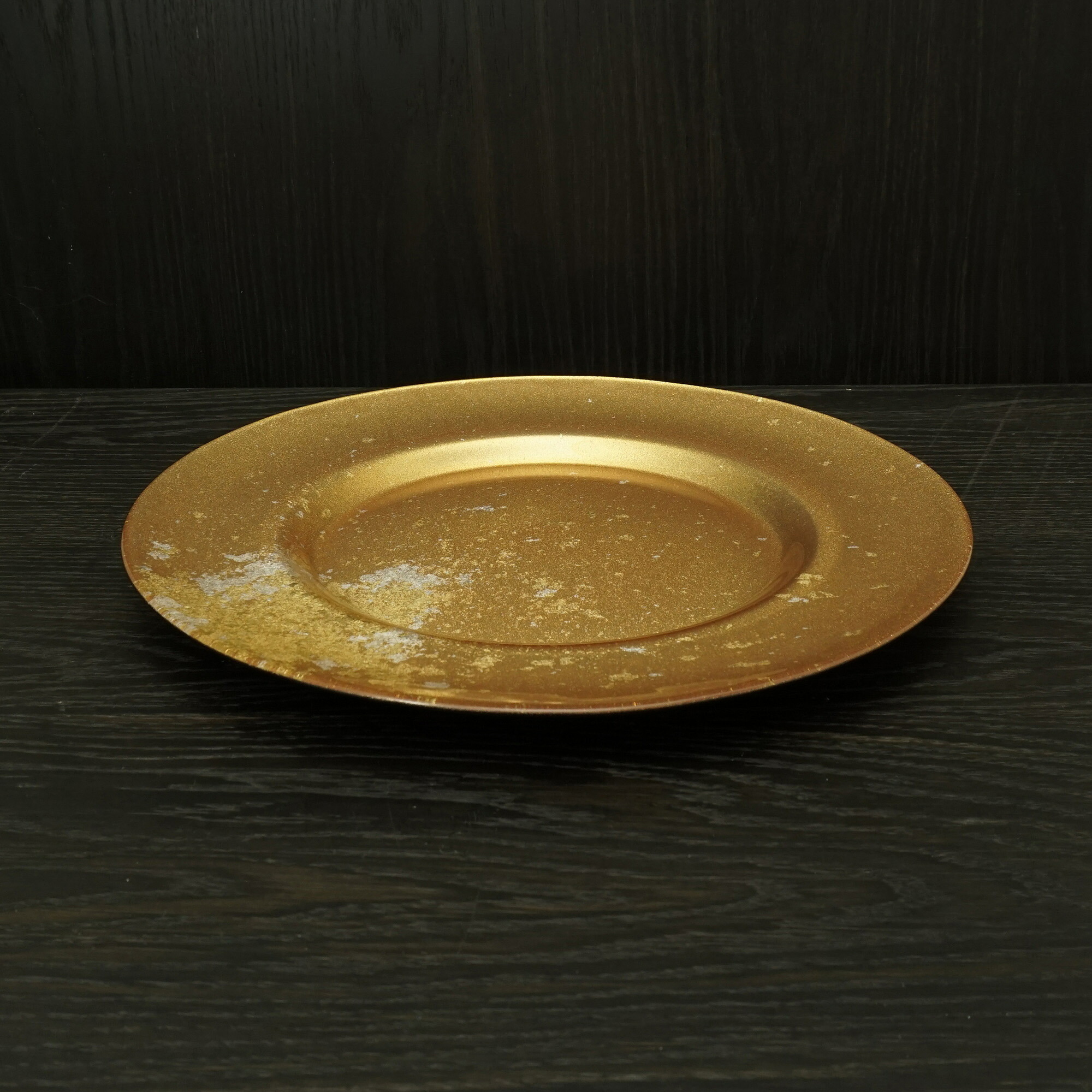楽天市場】ディナープレート33 蒔塗ゴールド（金箔） 漆器 漆ガラス