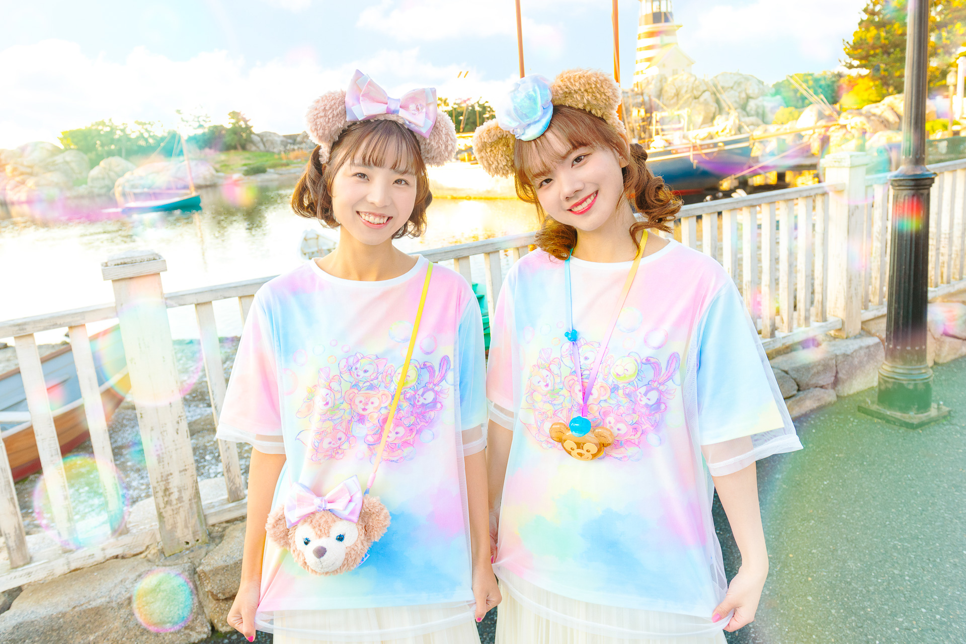 ダッフィー＆フレンズ20周年の身につけグッズに注目！ 虹とシャボン玉