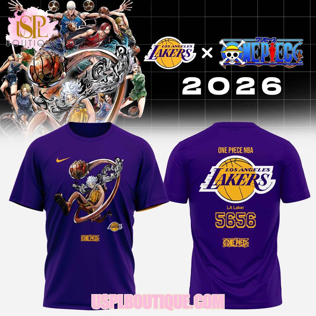 One Piece x Los Angeles Lakers 