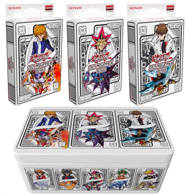 EU版 Yu-Gi-Oh! 2025 Mega-Pack TIN缶 - カードショップすぱいらる通販