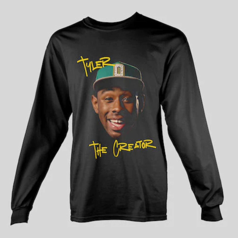 Tyler, The Creator Long Sleeve Shirt (Face) – Beat Street Records
