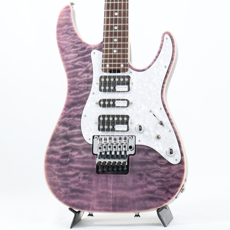 SCHECTER SD-2-24-AL (See-Thru Purple/Rosewood) ｜イケベ楽器店