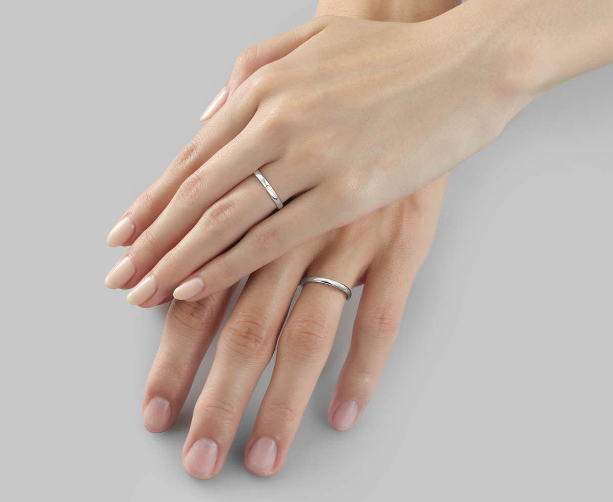 ユノーDR1｜結婚指輪（マリッジリング）｜カップルに人気の婚約指輪
