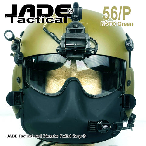 GENTEX 56/P Military Helicopter Helmet NATO Green – Jade Tactical