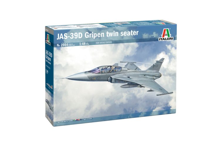 Italeri Saab JAS 39 Gripen 1:48 - Twin Seater Jet