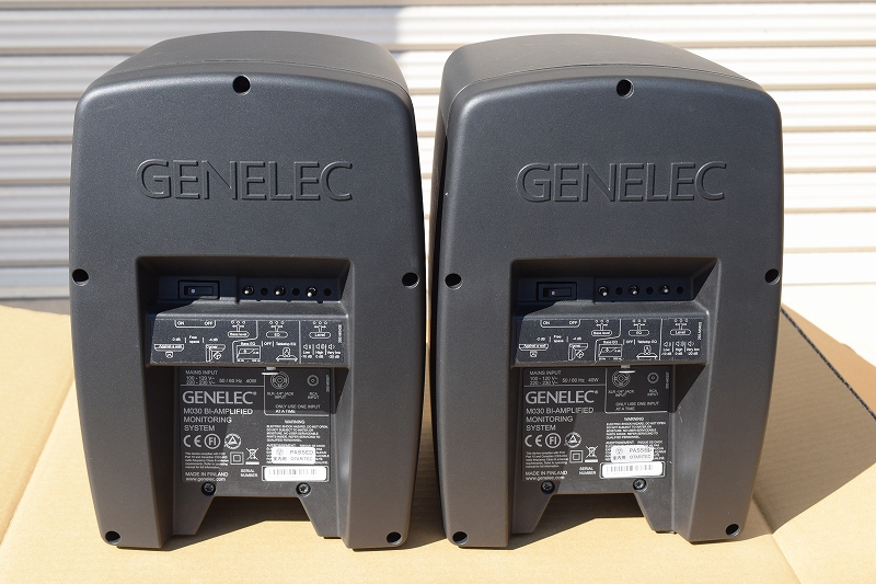 GENELEC M030 中古パワードモニタースピーカー ペア｜山陽電子商会 第