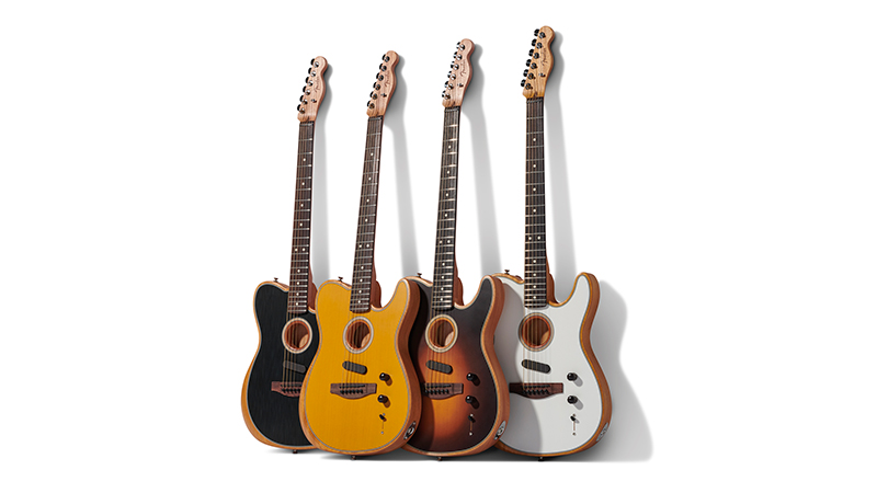 ギターレビュー】Fender ACOUSTASONIC PLAYER TELECASTER｜島村楽器