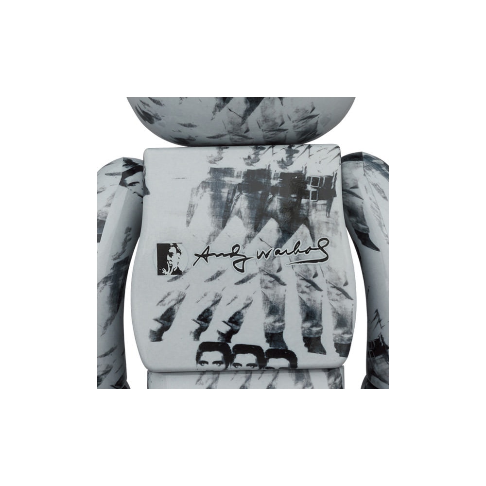 Be@rbrick Andy Warhol's Elvis Presley 1000% Collectible Figure by