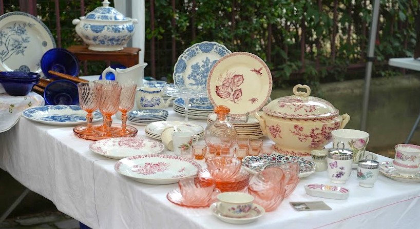 パリ】ヴァンヴの蚤の市とアンティークショップAXSに行ってきて