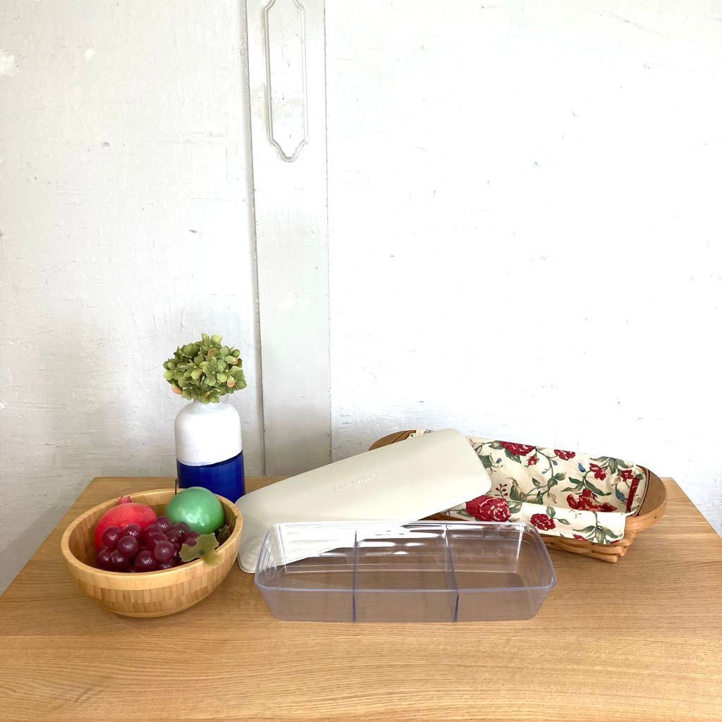 ロンガバーガー / Longaberger バスケット 蓋つきかご 中古