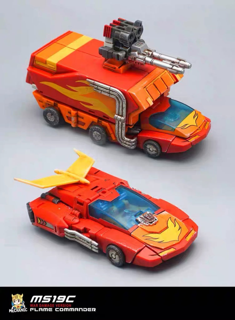 MFT MechFansToys Mech Soul MS-19 MS19 Flame Commander (Rodimus