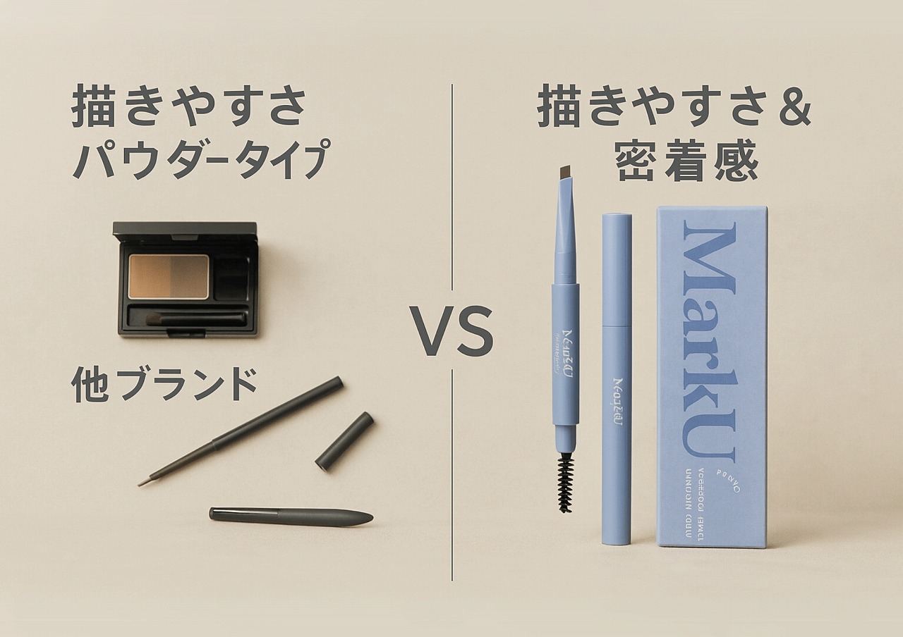 自然な眉メイク】マークユー アイブロウペンシル ナチュラルグレイ