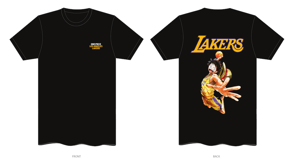One Piece Los Angeles Lakers Game Night Includes Special Animation
