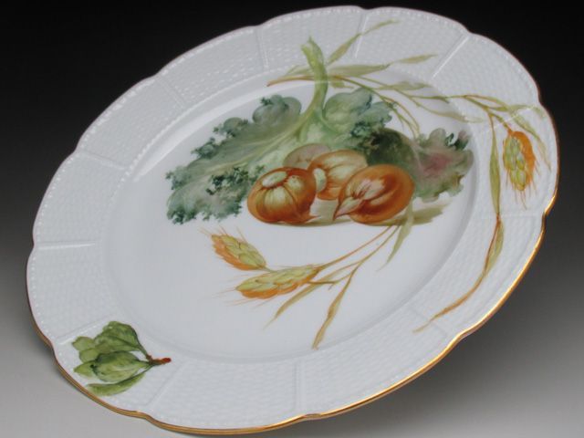 ニンフェンブルク 野菜絵 プレート アンティーク 19世紀末 24cm - メルカリ
