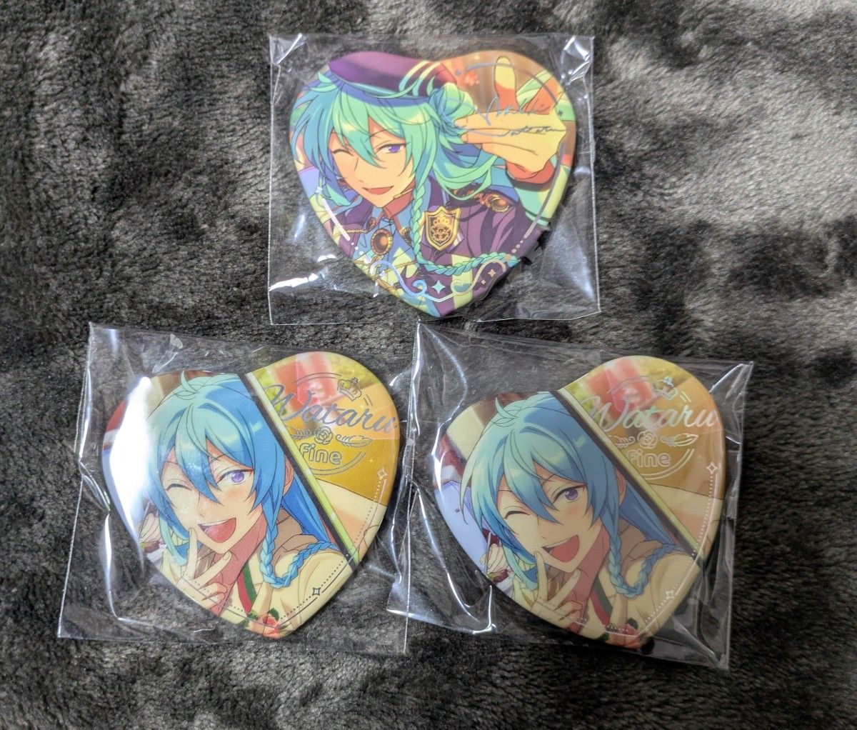 日々樹渉 あんスタ ホワイトデー ハート缶バッジ｜Yahoo!フリマ（旧