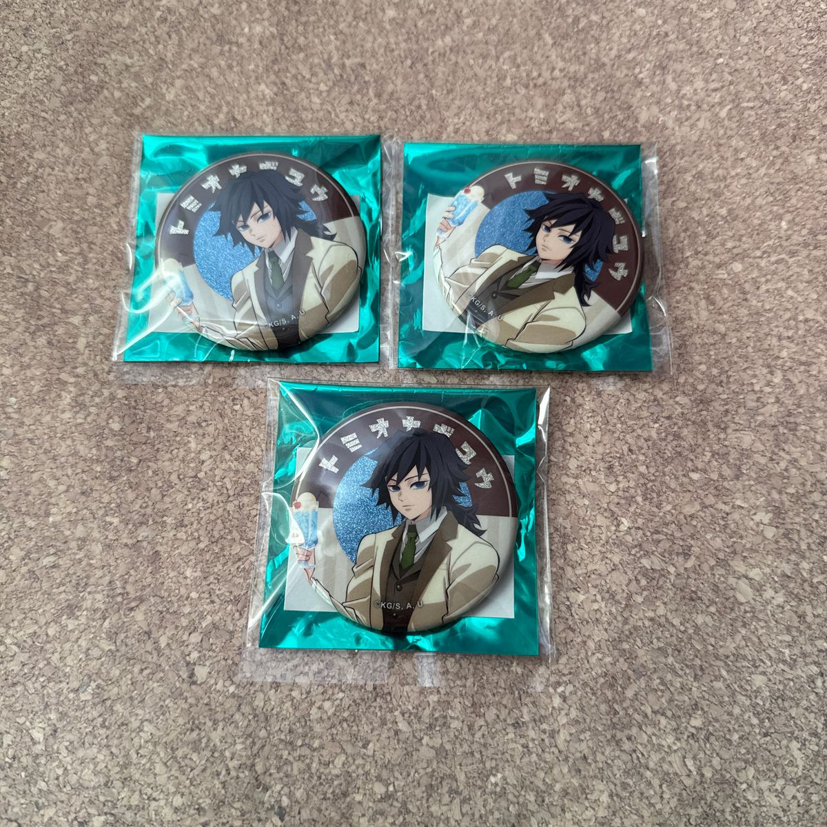 鬼滅の刃 AGF ufotable 純喫茶 缶バッジ 冨岡義勇｜Yahoo!フリマ（旧