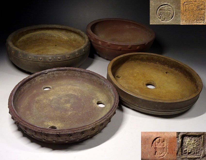 Yahoo!オークション -「盆栽鉢 山秋」の落札相場・落札価格