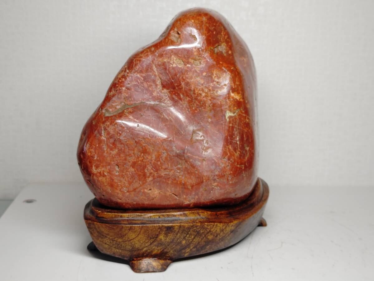 佐渡産】 3 9kg 赤玉石 赤石 碧玉 ジャスパー 原石 鑑賞石 自然石