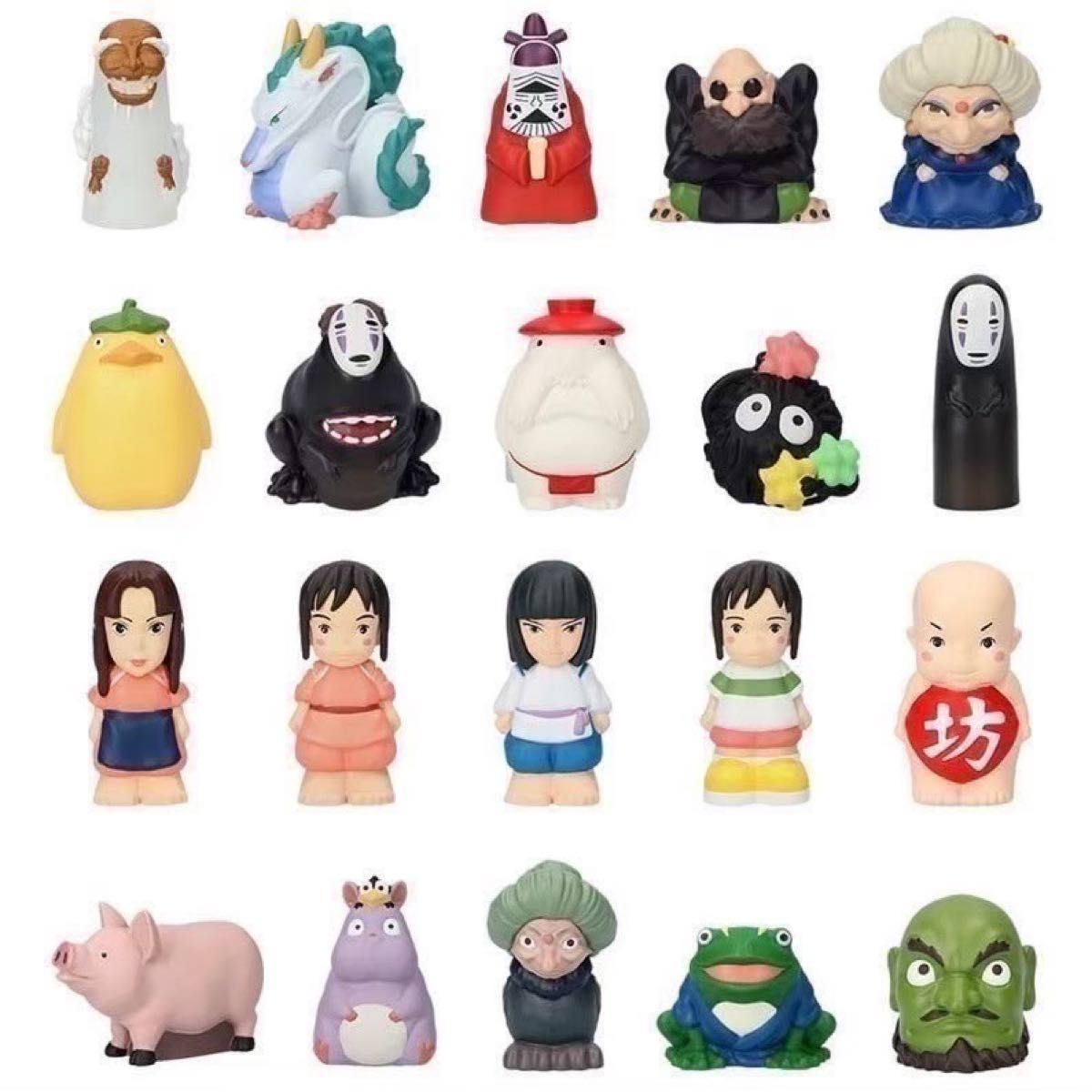 新品 千と千尋の神隠し 指人形 ゆびにんぎょう 2点セット 坊ネズミ