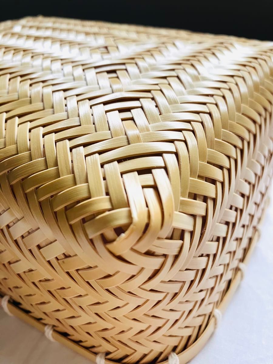竹細工 竹かご 収納 ハンドメイド レトロ シンプル アウトレット昭和
