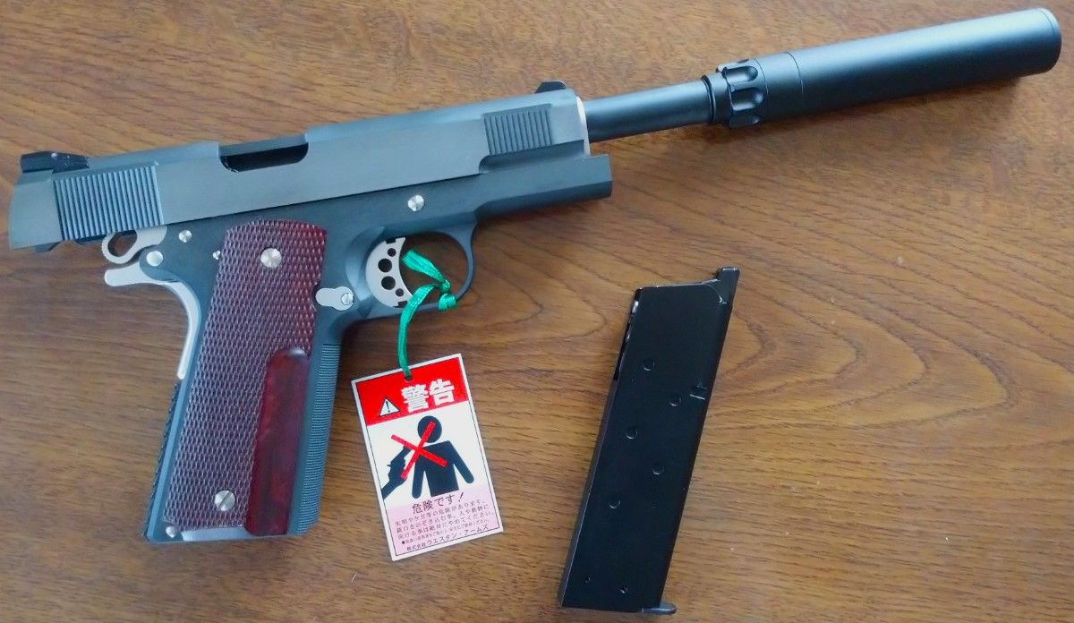 WA コルト ガバメント スネークマッチ デルタVer ウッドグリップ