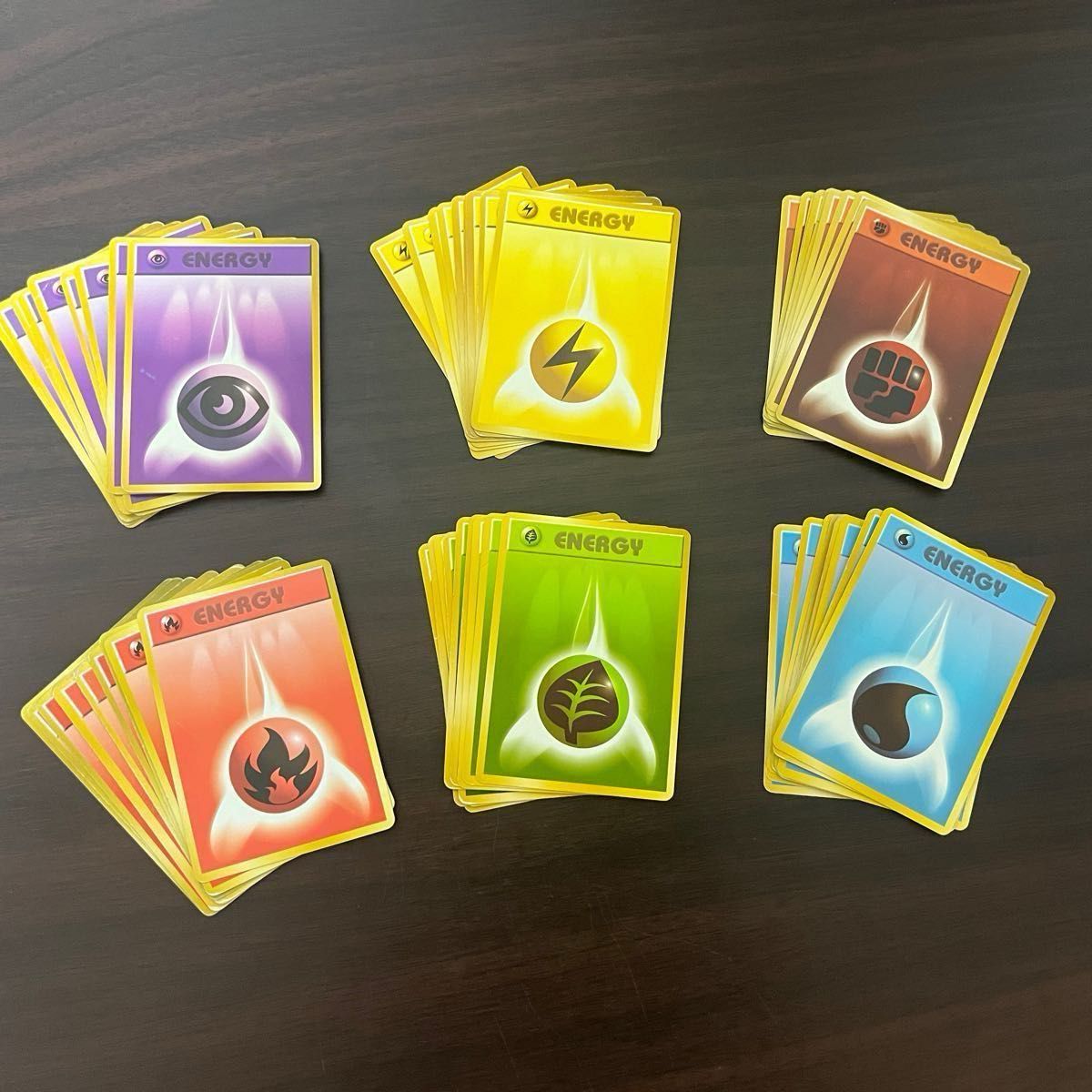 貴重】旧裏 ポケカ エネルギーカード 各種9枚セット ポケモンカード