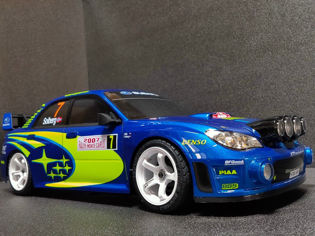 タミヤ SP1289 インプレッサWRCモンテカルロ'07 ABCナイトステージ