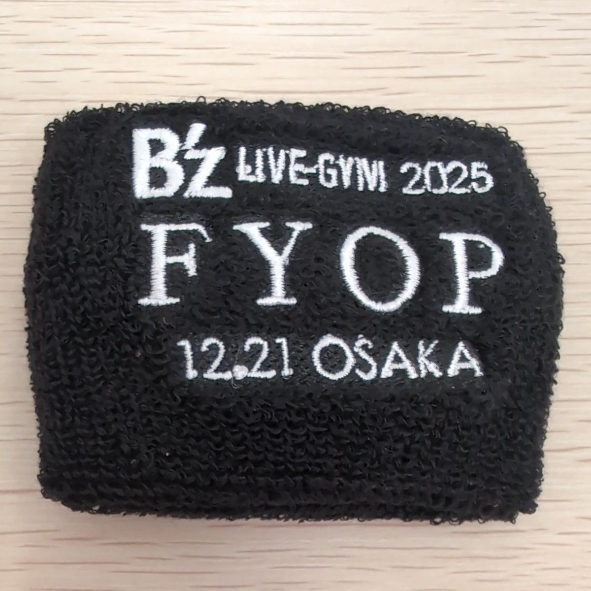 B'z LIVE-GYM2025 FYOP Final 12/21日付入リストバンド｜Yahoo!フリマ