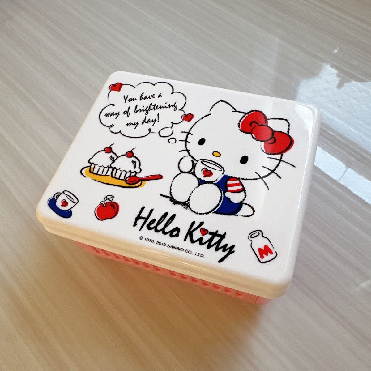 ハローキティ バスケット 小物入れ 収納ボックス 折りたたみ収納