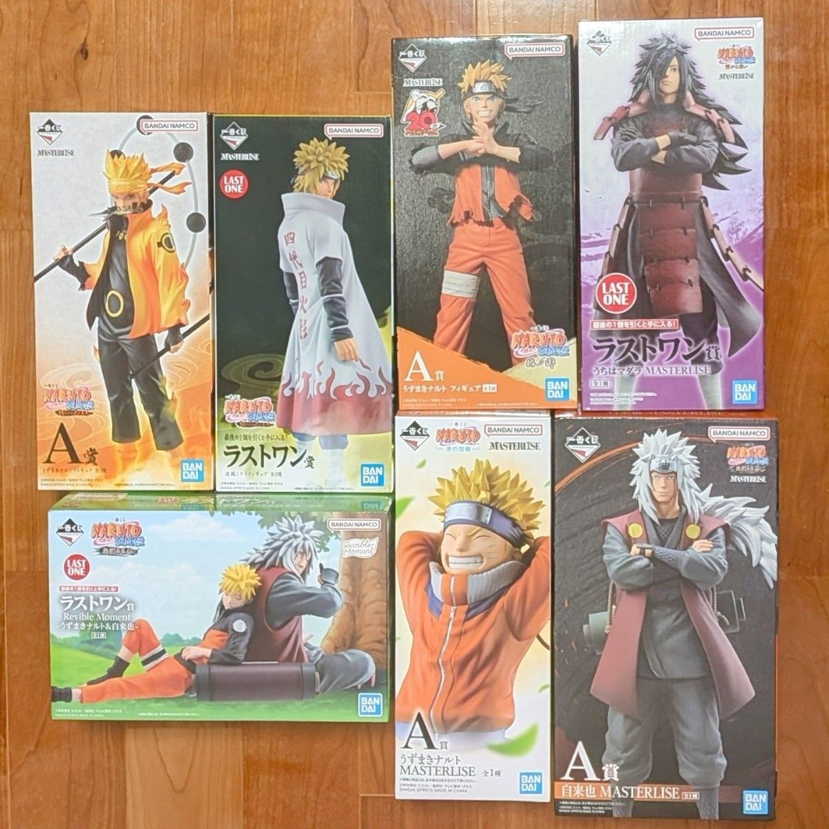 F様専用】一番くじ NARUTO-ナルト- フィギュアセット7点セット｜Yahoo