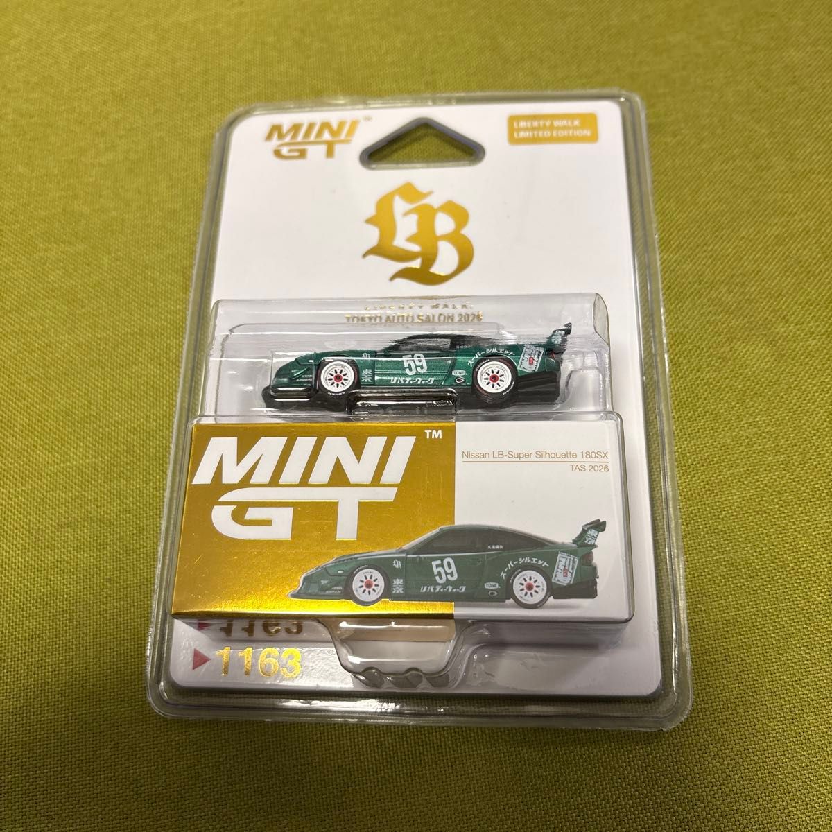 1台 MINI GT 日産 180sx LBWK 東京オートサロン 限定｜Yahoo!フリマ