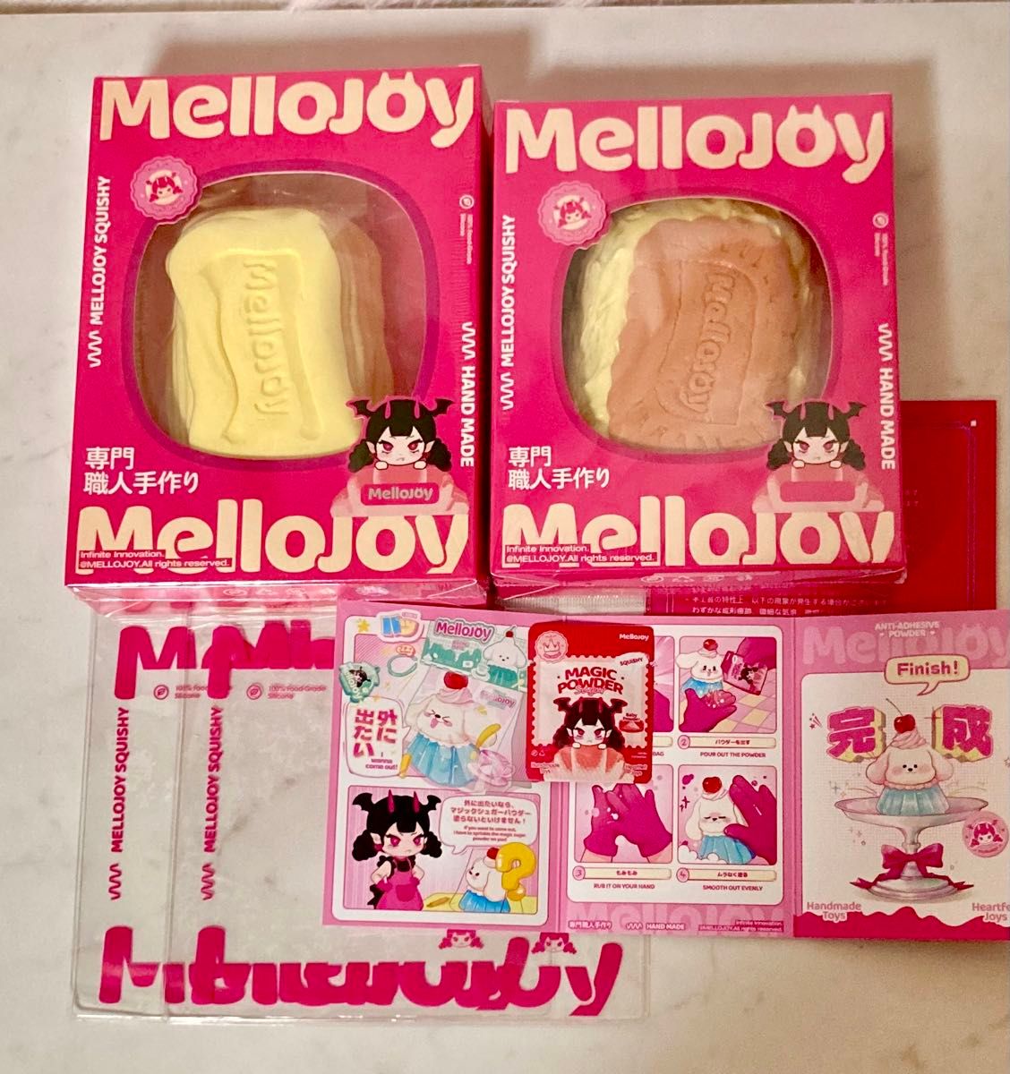未開封 mellojoy キャラメルクリームクッキー& バタークリームチーズ