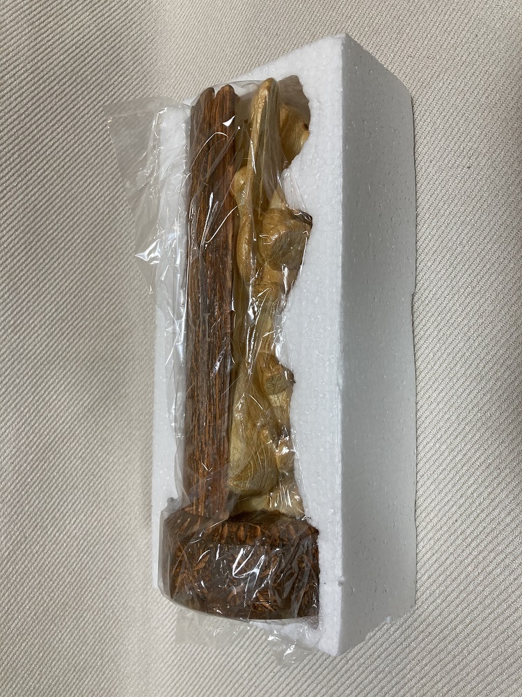 新品 ハワイ ディズニー アウラニ限定 ダッフィーフレンズ 木彫り