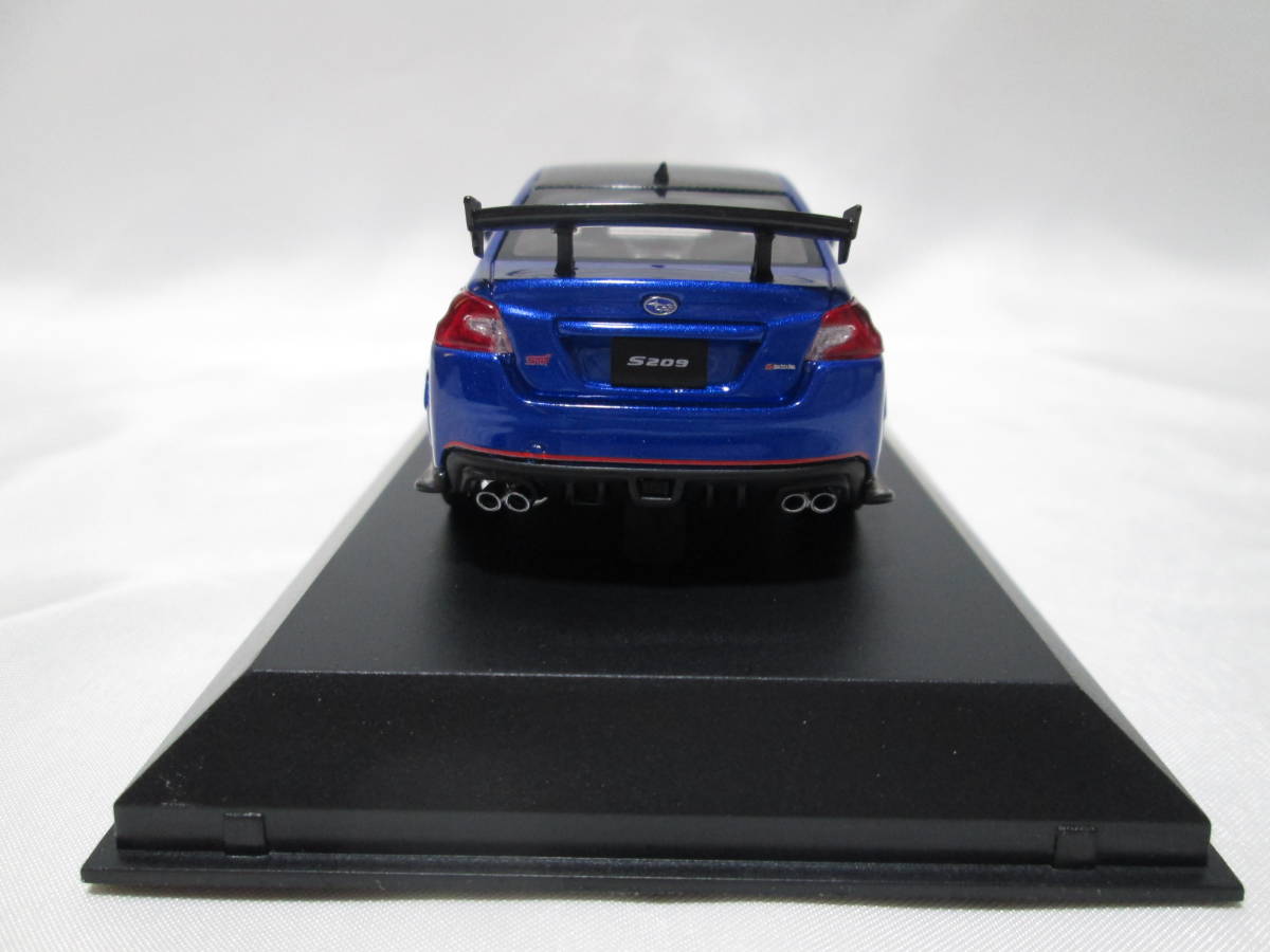 京商 1/43 スバル STI S209（ブルー）【新品】｜Yahoo!フリマ（旧