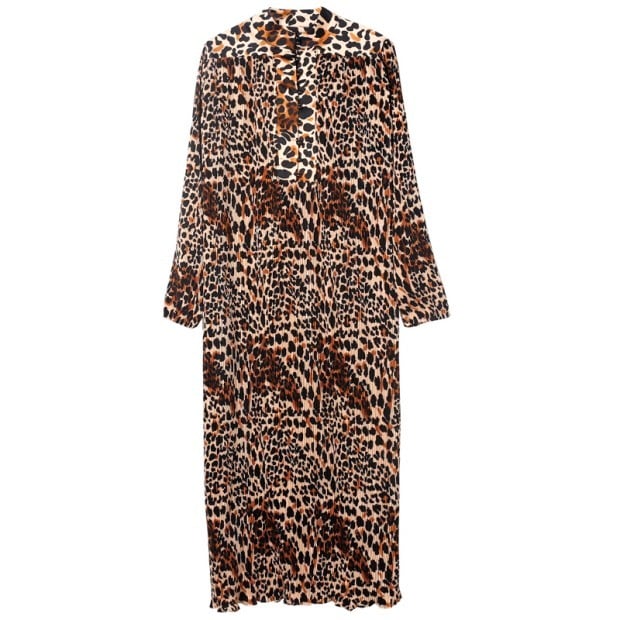ヒョウ柄 レオパード ワンピース ゆったり ラクチン | LOVEYsmileSHOP