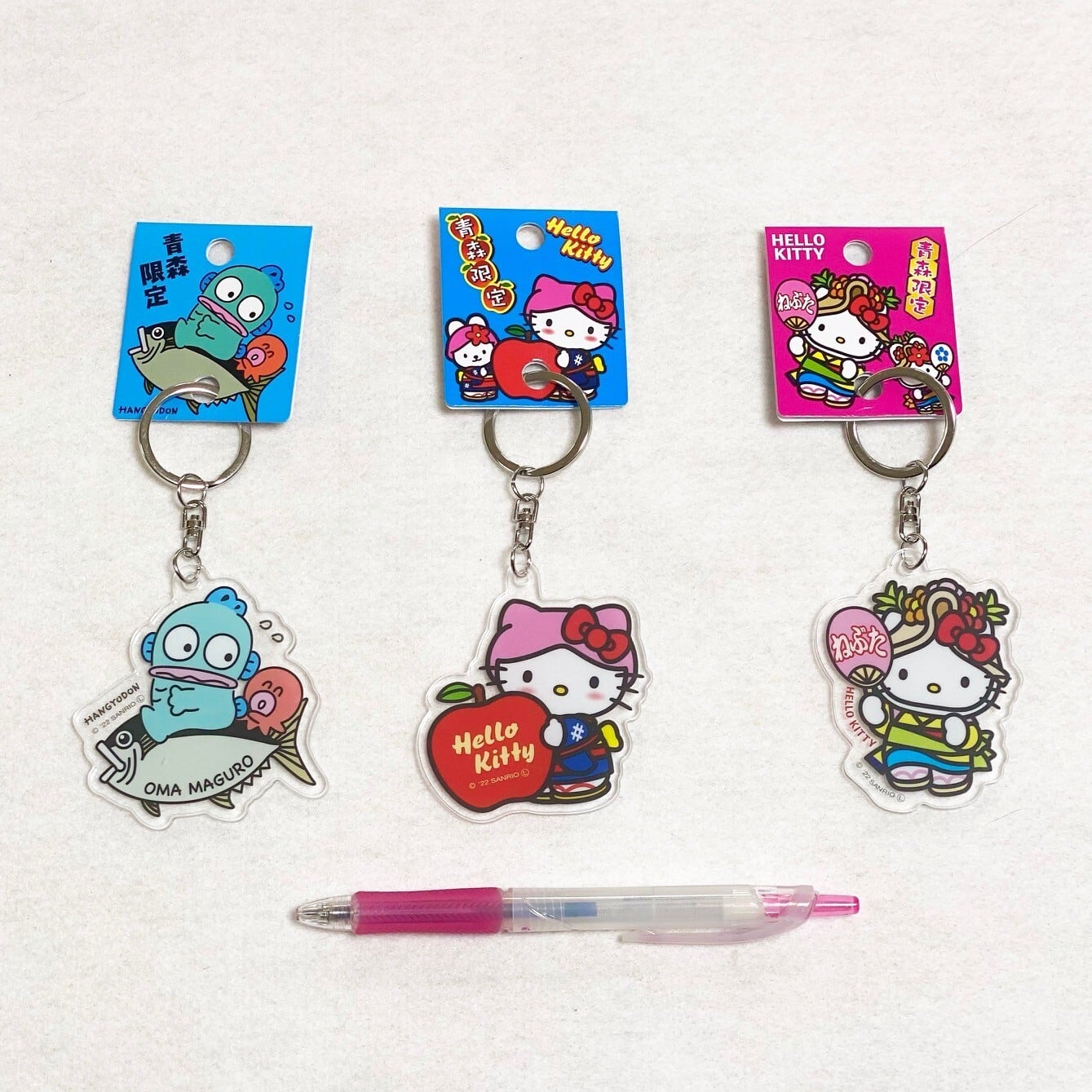 キティ青森 りんご娘アクリルキーホルダー | TORCH-Online Shop-