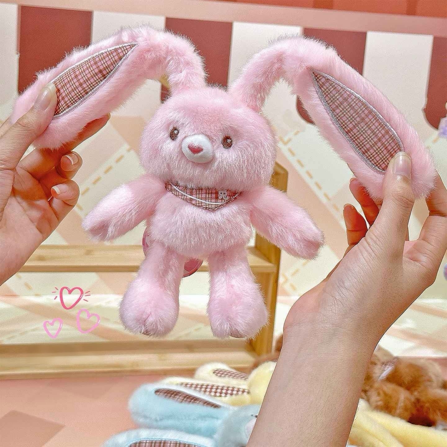 007】超可愛い！カヌレの引き出す子うさぎストラップ | serashop