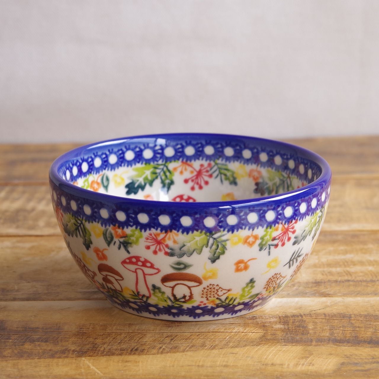 新品】 ポーランド食器 ポーリッシュポタリー ボウル 13cm 小どんぶり