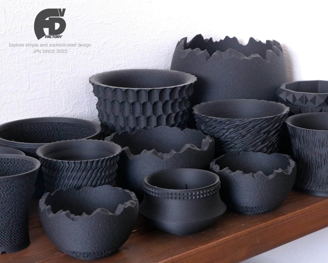 Adv-007-S (120×74) 植木鉢 Adv鉢 浅鉢 | Adv-Factory