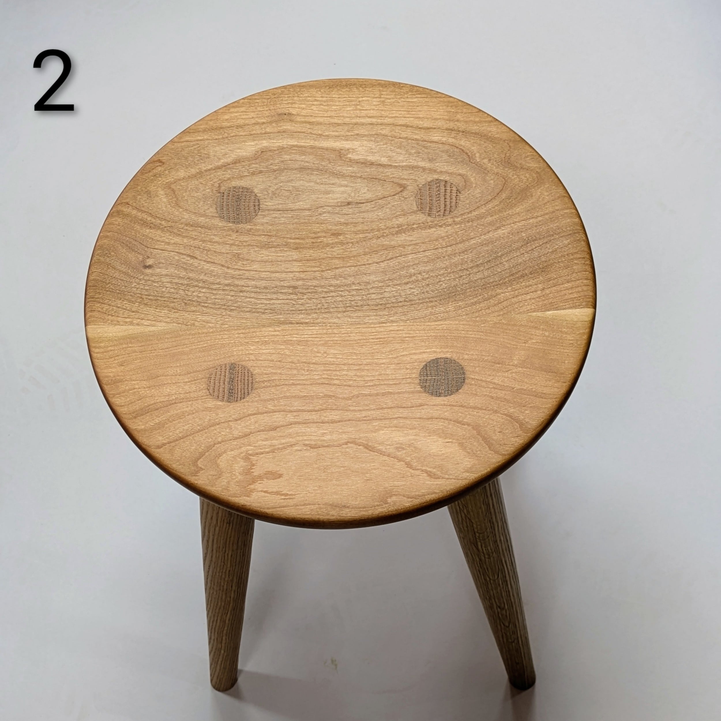円スツール チェリー en [ circle ] stool - Cherry | 飛騨高山 家具