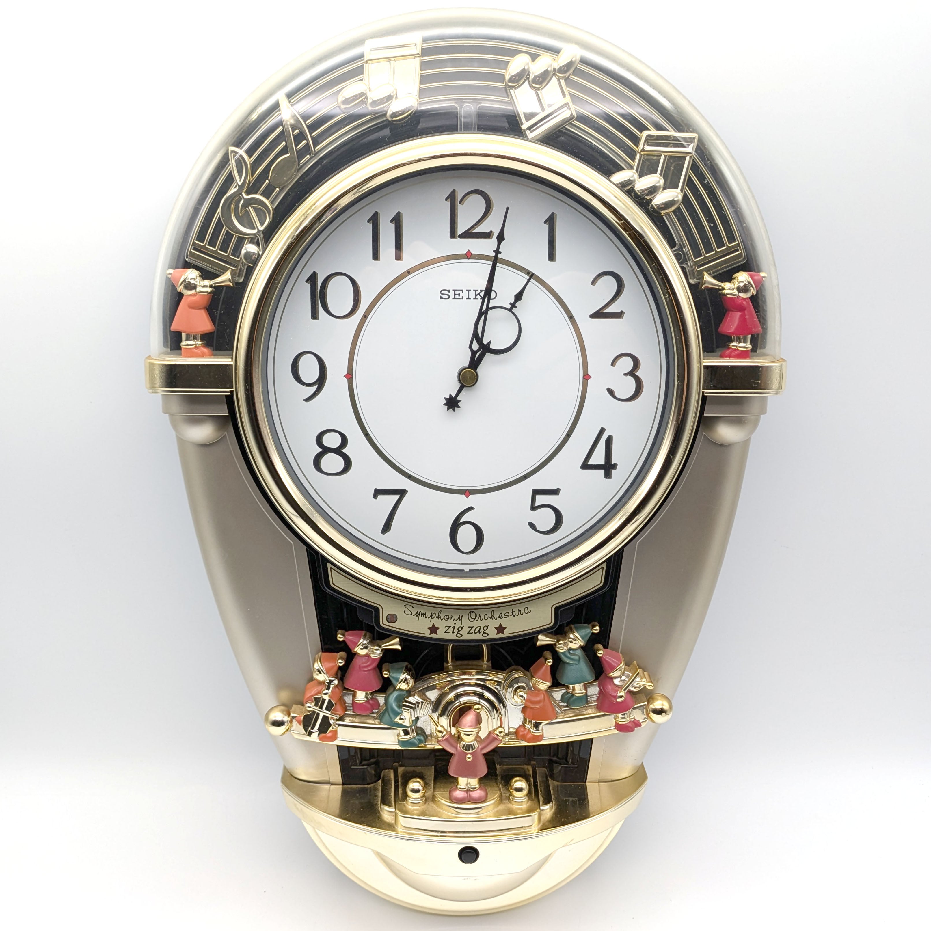 SEIKO(セイコー)・zigzag・メロディーからくり時計・壁掛け時計・No
