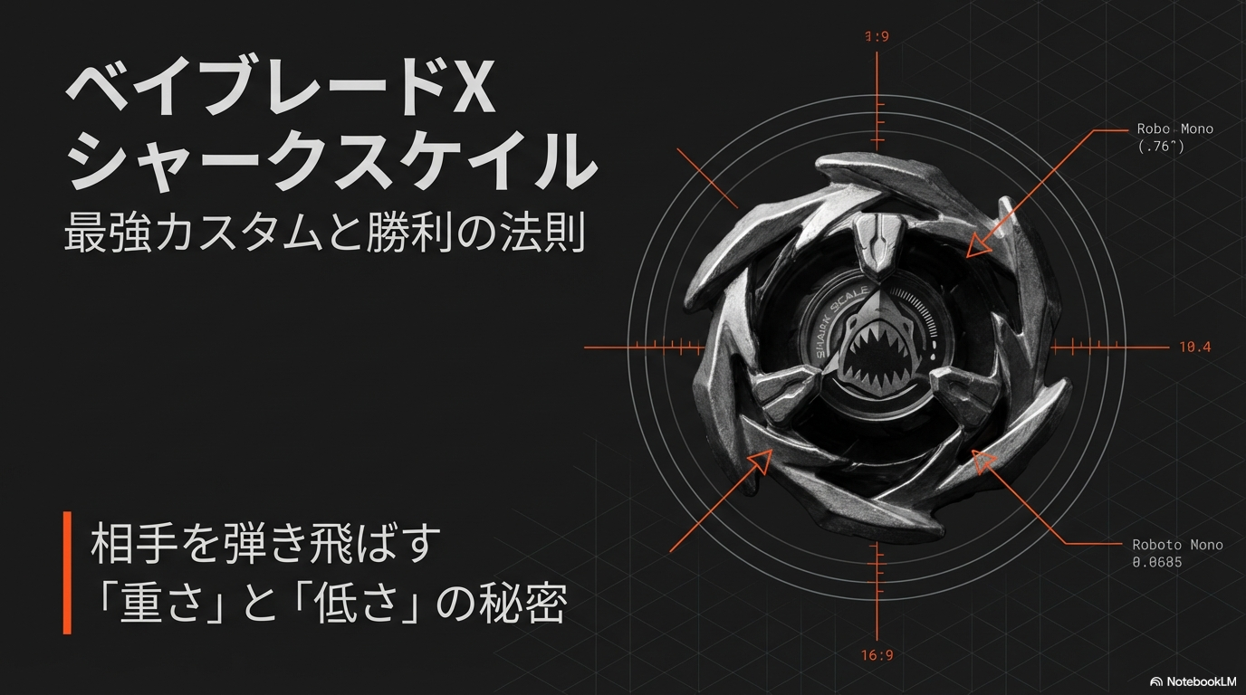 ベイブレードXのシャークスケイル最強カスタムと相手を弾き飛ばすコツ