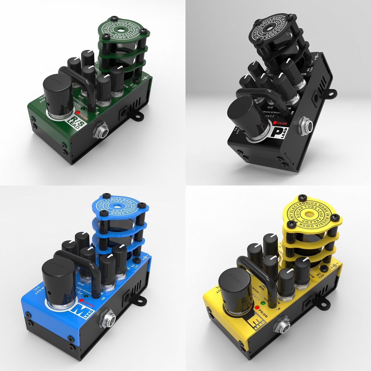 Gear Otaku: AMT Bricks Preamp 発表、本物の真空管を使ったコンパクト