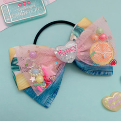 チョコ バレンタイン♡ カノンリボン ロング ハンドメイド リボン