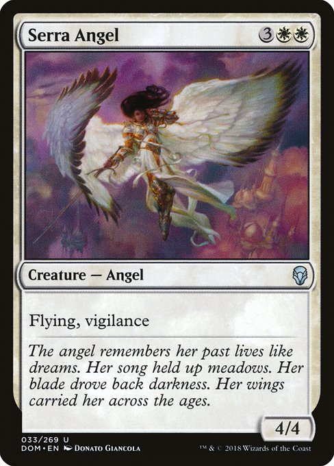 serra angel new:art · Scryfall Magic: The Gathering Search